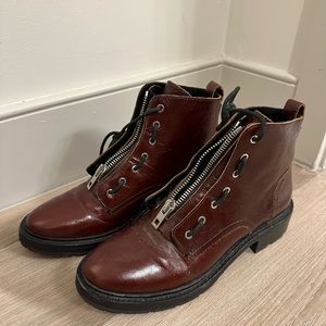 Rag & Bone cannon boots mahogany 37.5